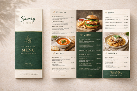 Picture of Menus (Folded)