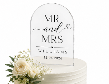 Picture of Cake Topper (Acrylic)